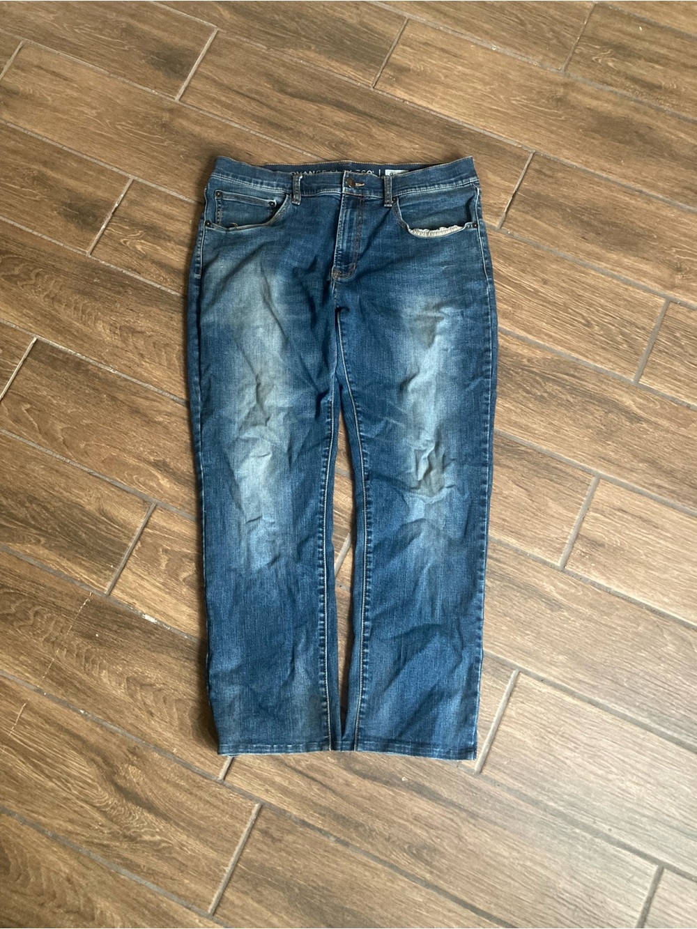Arizona blue faded jeans